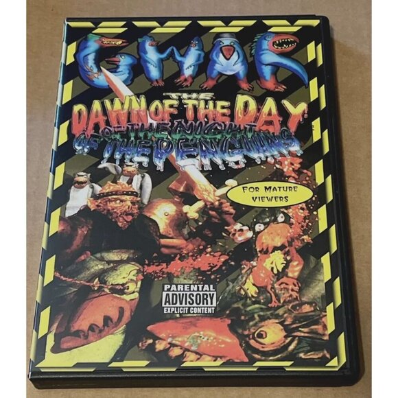 2003 RARE GWAR - Dawn of the Day of the Night of the Penguin DVD Metal Blade